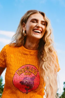 Sale Top Dolphin | Fruity orange | Harper & Yve DAMES Tops