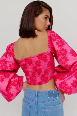 Best Top Evi | Raspberry pink | Harper & Yve DAMES Blouses|Tops