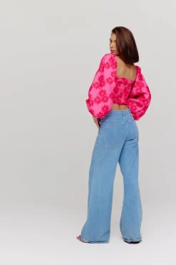 Best Top Evi | Raspberry pink | Harper & Yve DAMES Blouses|Tops