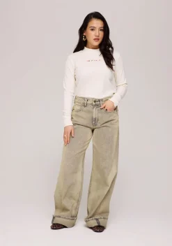 Online Top Jane | Ecru | Harper & Yve DAMES Basics|Tops