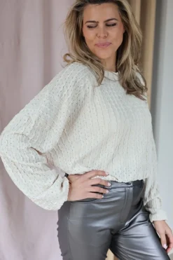 Discount Top Lucie | Beige | DAMES Basics|Tops