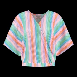 Online Top Plissé | Rainbow cake | DAMES Co-ords|Tops