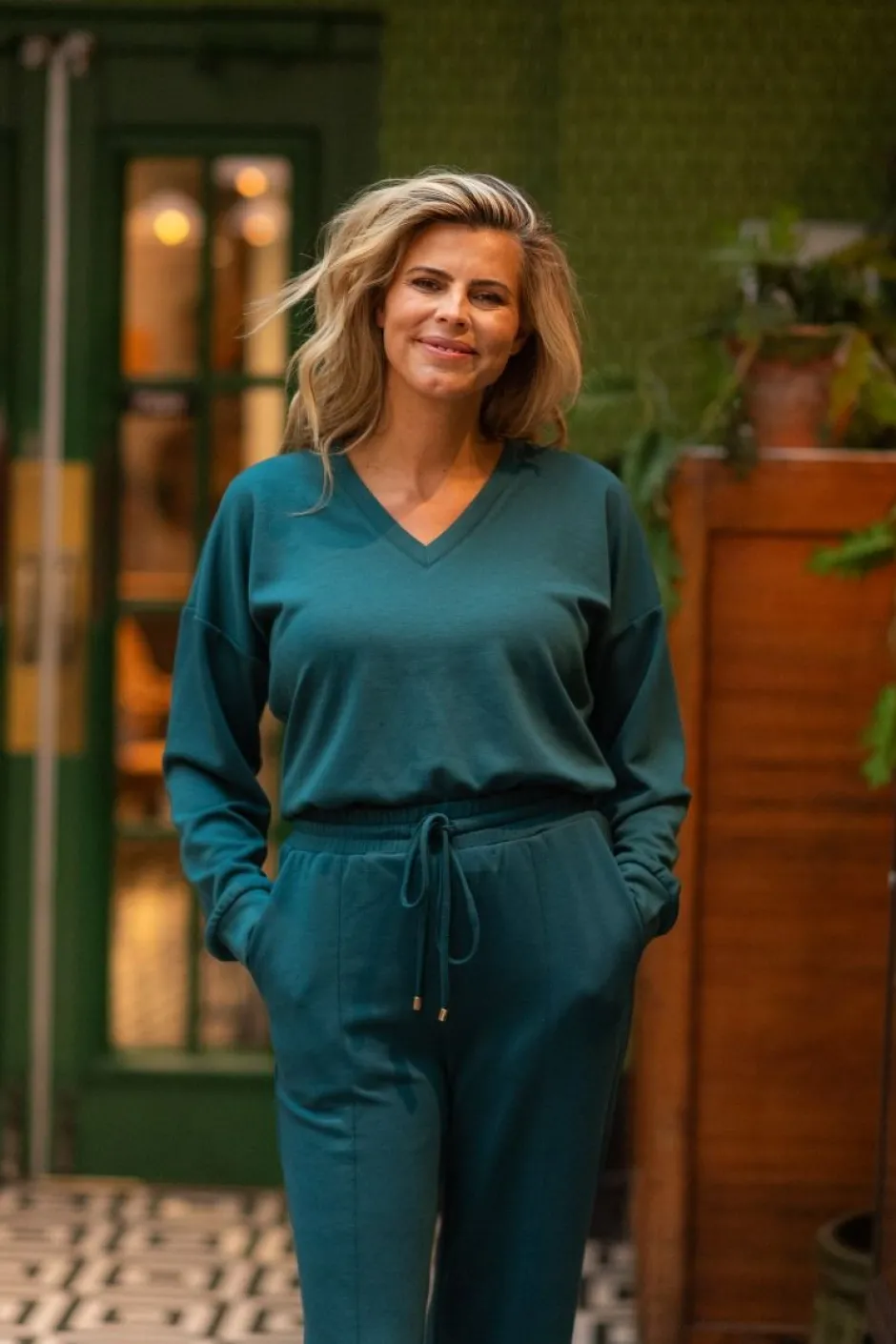 Top Scuba-doo | Petrol | DAMES Co-ords|Tops