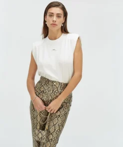 Hot Top Sue | Off-white | DAMES Basics|Tops