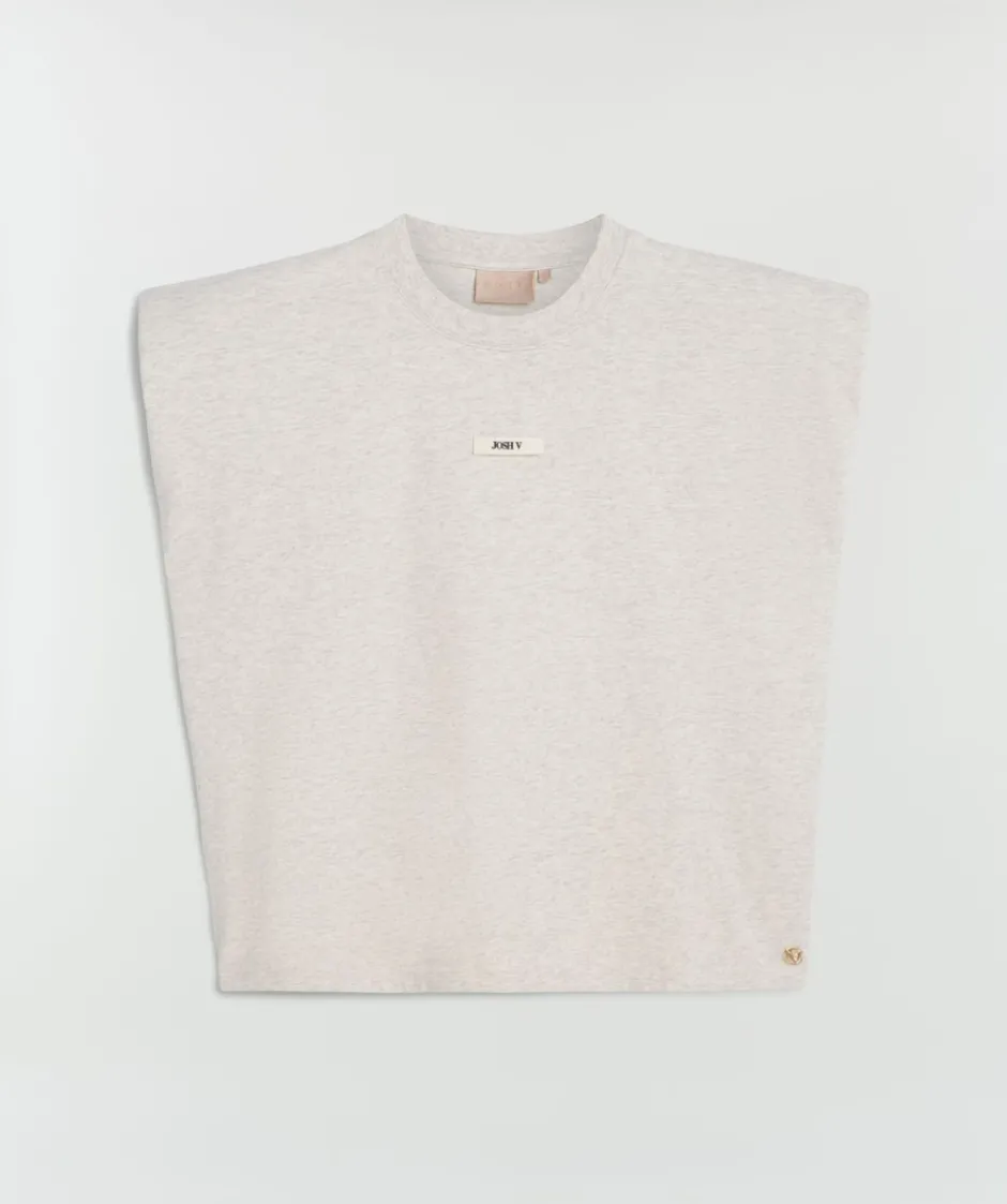 New Top Sue | Salt melange | DAMES Basics|Tops