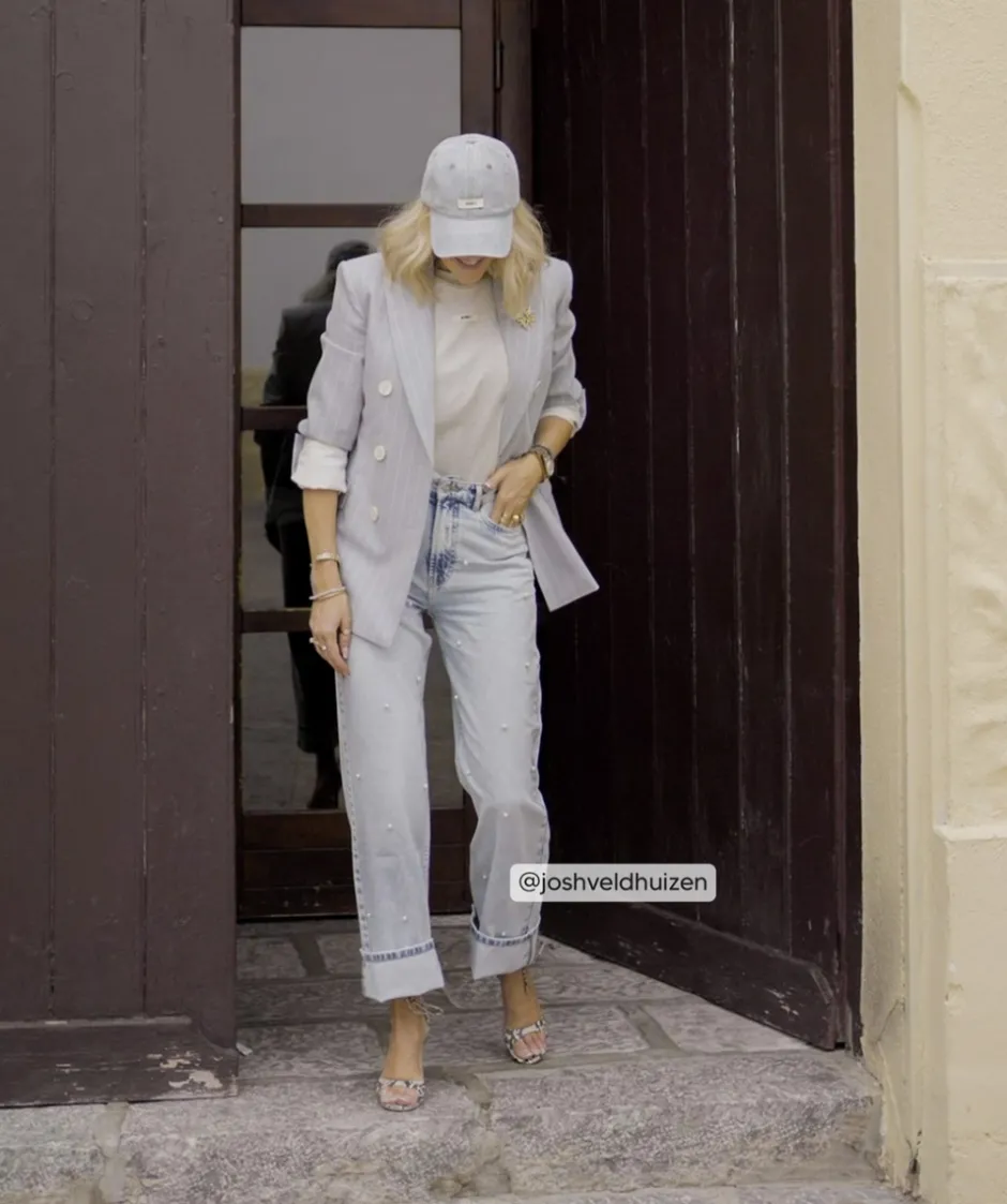 New Top Sue | Salt melange | DAMES Basics|Tops