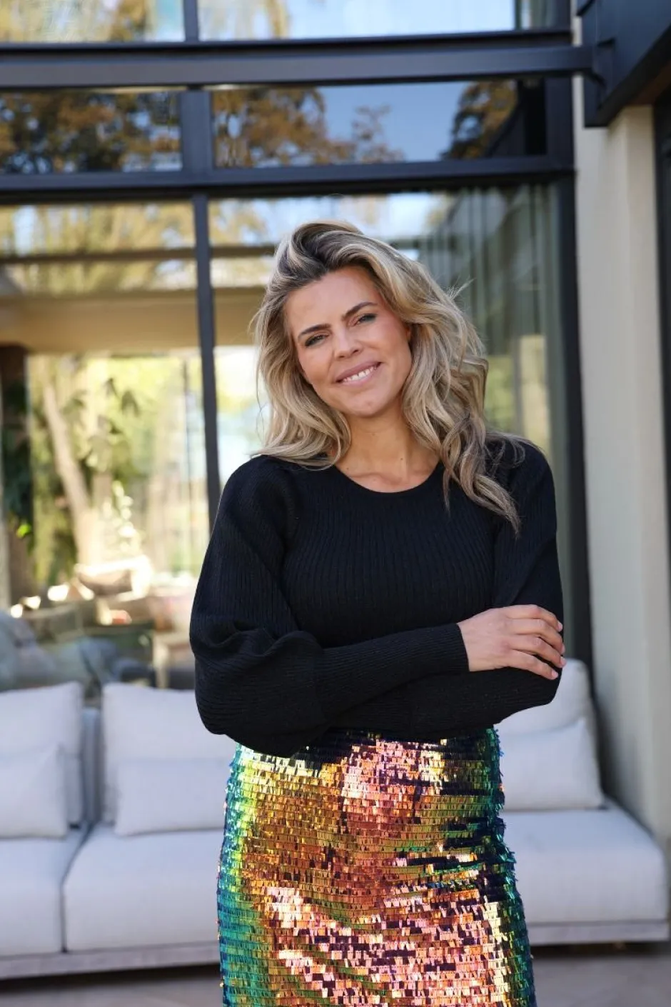 New Top Sugar dust | Titanium black | DAMES Tops|Snøpskes