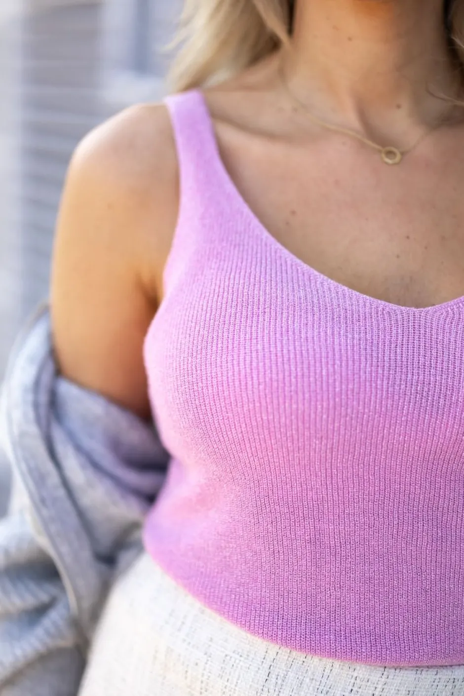 Hot Top tarte tatin | Pink | DAMES Basics|Tops