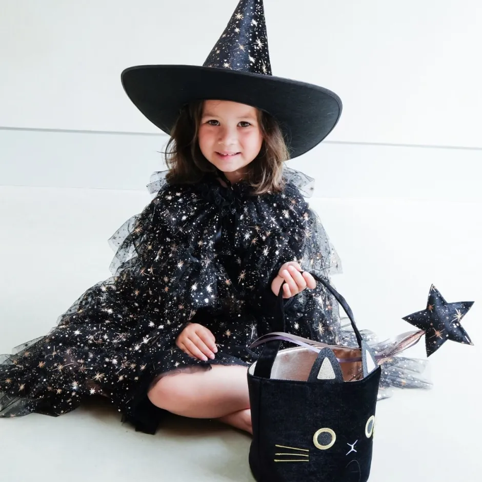 Outlet Toverstokje Aurora | Black | Mimi & Lula Verkleden