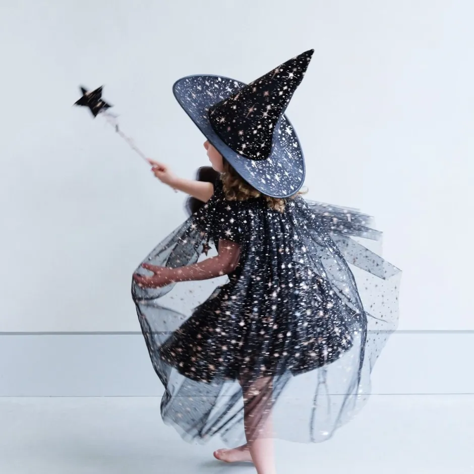 Outlet Toverstokje Aurora | Black | Mimi & Lula Verkleden