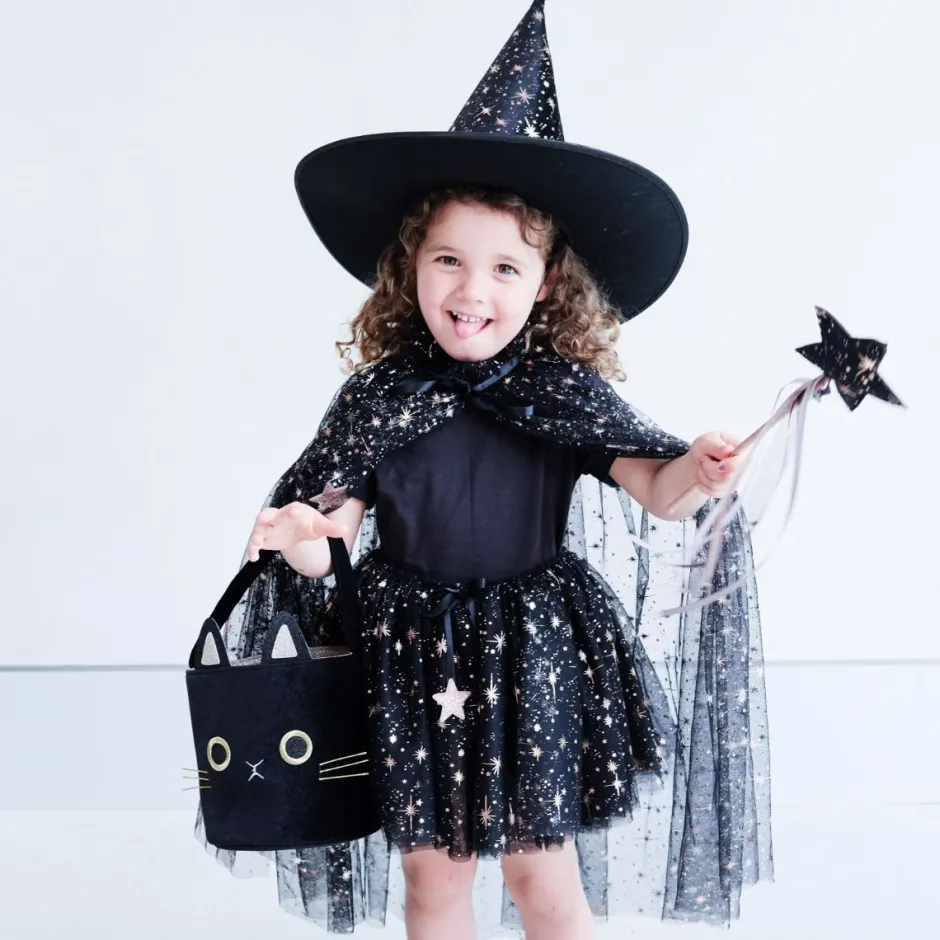 Outlet Toverstokje Aurora | Black | Mimi & Lula Verkleden