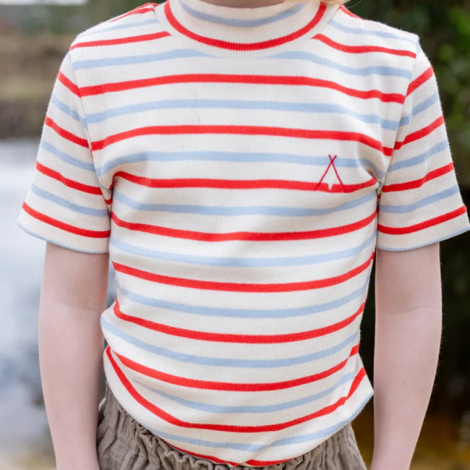 Best T-shirt Agnes | Poppy stripe | A Monday in Copenhagen Shirts