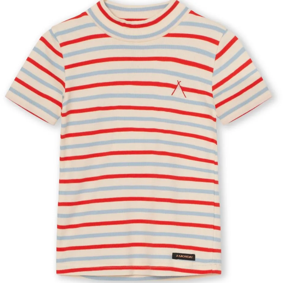 Best T-shirt Agnes | Poppy stripe | A Monday in Copenhagen Shirts