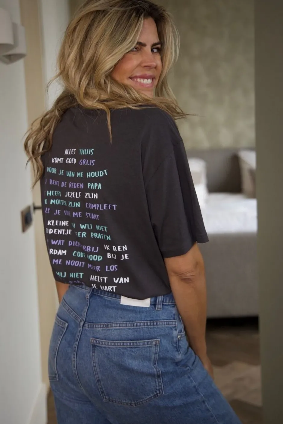 Clearance T-shirt alles komt goed | Jaap Reesema Merch DAMES/Heren Heren