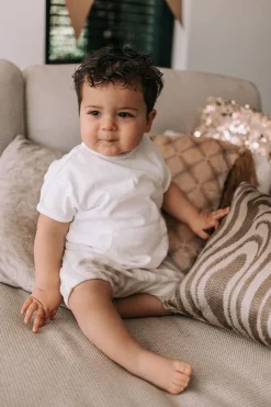 Discount T-shirt Flamé | Wit met zakje | Shirts|Shirts