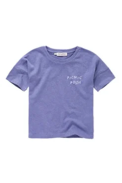 Online T-shirt linen | Blue bell | Sproet & Sprout DAMES Co-ords|Co-ords