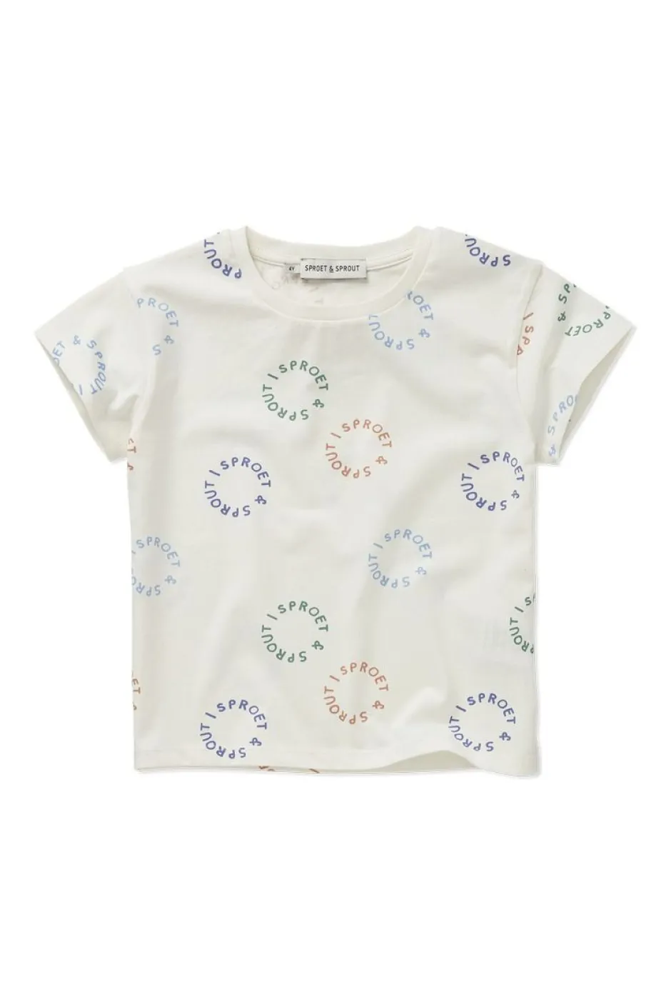 Outlet T-shirt sproet print | Off-white | Sproet & Sprout Shirts|Shirts