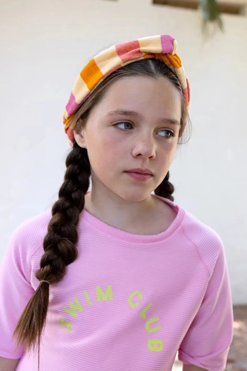 Sale Turband headband stripes | Nectarine | Sproet & Sprout Haaraccessoires