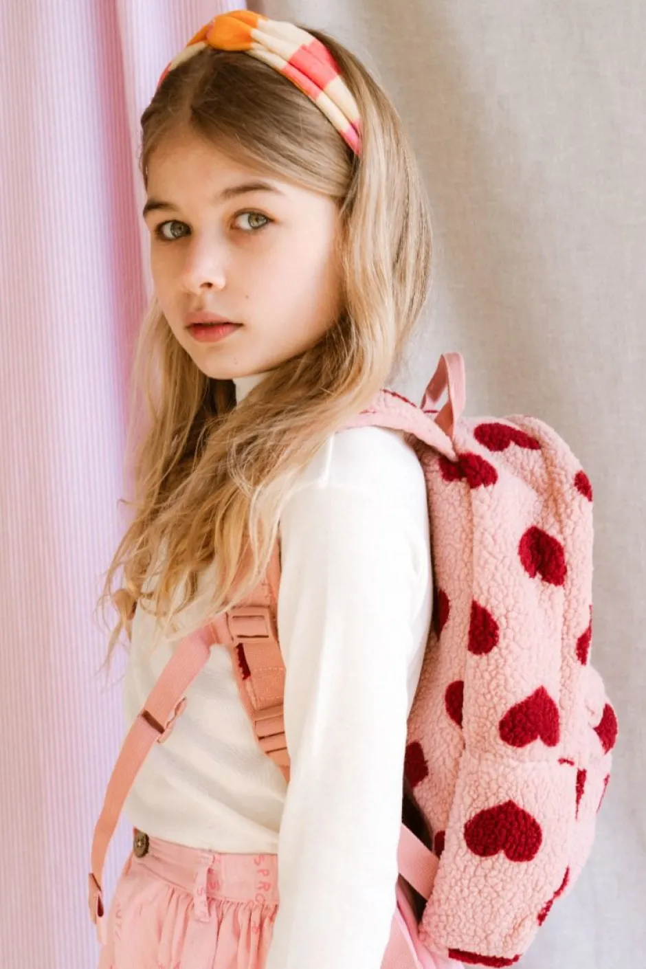 Sale Turband headband stripes | Nectarine | Sproet & Sprout Haaraccessoires