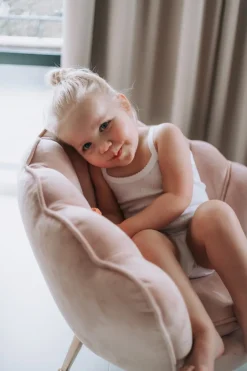 Velvet child chair | Pink Decoraties & Accessoires