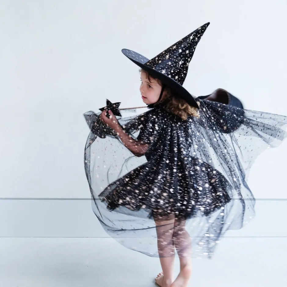 Verkleedcape Aurora | Black | Mimi & Lula Verkleden