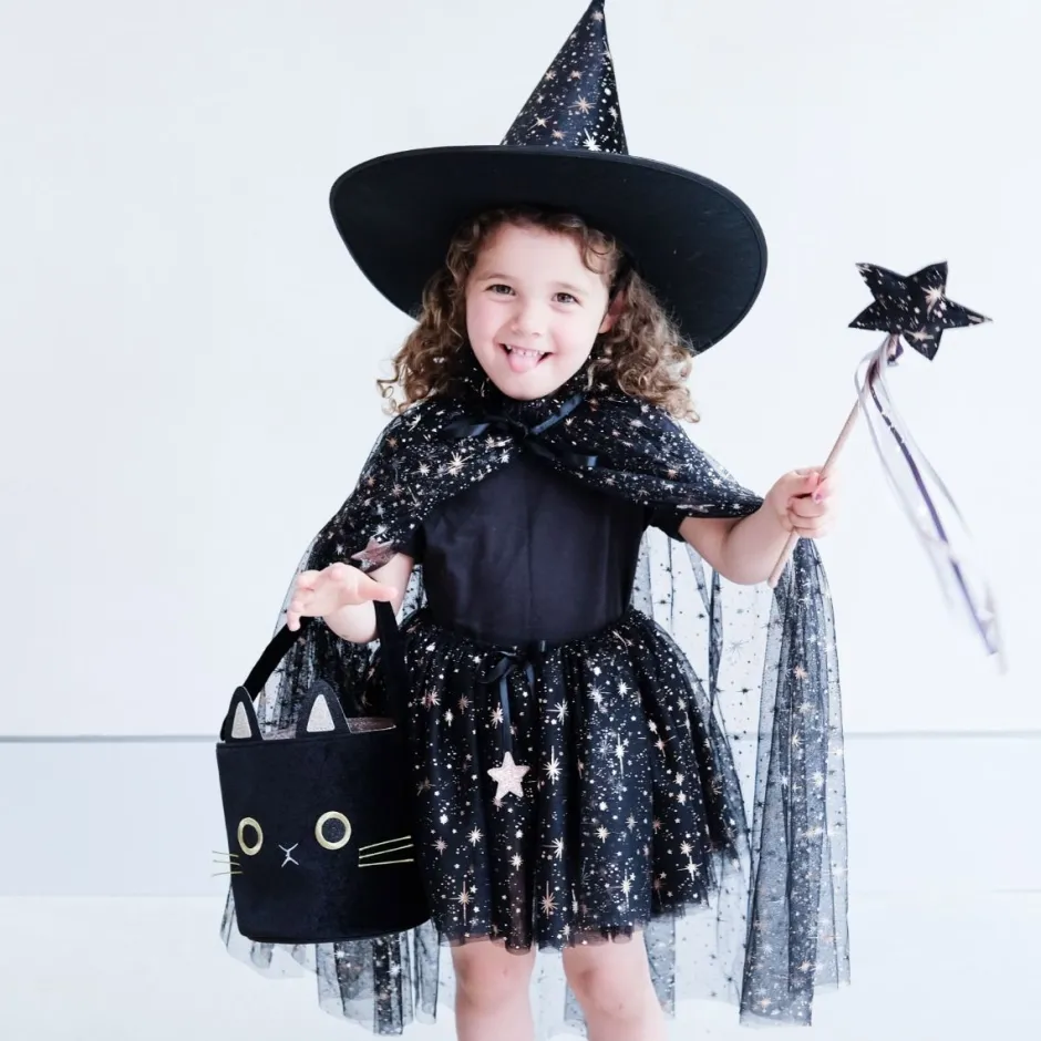 Verkleedcape Aurora | Black | Mimi & Lula Verkleden