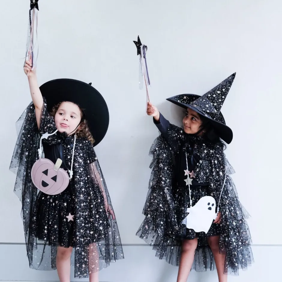 Verkleedcape Aurora | Black | Mimi & Lula Verkleden