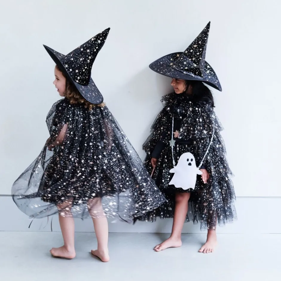 Verkleedcape Aurora | Black | Mimi & Lula Verkleden