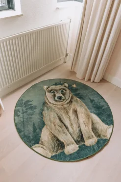 Vloerkleed beren | Poespas Babykamer|Vloerkleden