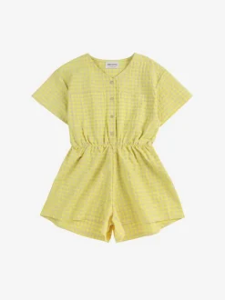 Clearance Woven playsuit Vichy | DAMES Jumpsuits|Jumpsuits