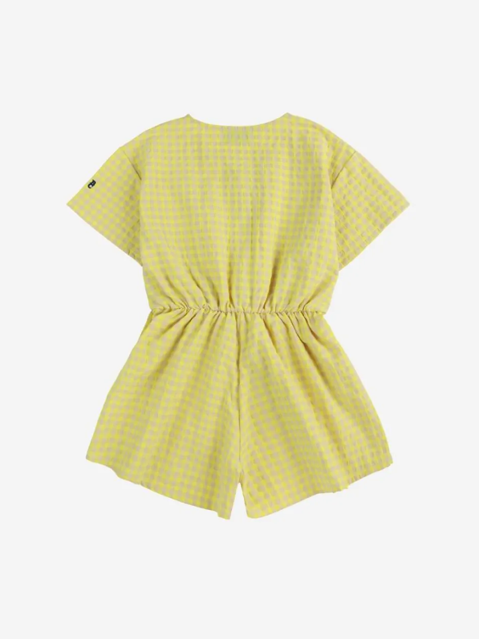 Clearance Woven playsuit Vichy | DAMES Jumpsuits|Jumpsuits