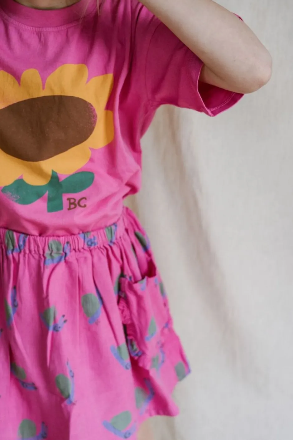 Woven skirt Funny snail all over | DAMES Rokken|Rokken