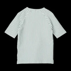 New Zwemshirt Noah Seersucker | Sea blue / white | Liewood Zwemkleding|Zwemkleding